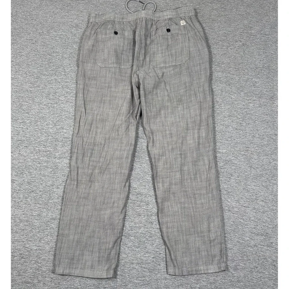 Marine Layer Chalet Relaxed Fit Lounge Pant Mens XL Gray Twill Stretch Saturday